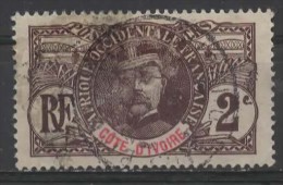 IVORY COAST 1906 "Faidherbe" - 2c. - Brown   FU - Usados