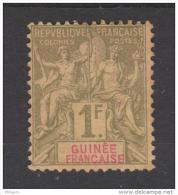 GUINEE FRANCAISE    YVERT N° 13  Sans Gomme-no Gum    Réf  C446 - Sonstige & Ohne Zuordnung