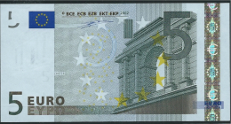 S ITALIA  5 EURO J001 I6  DUISENBERG   UNC - 5 Euro