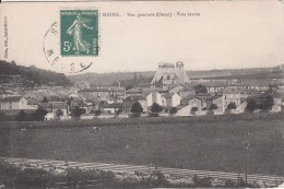 Cp , 55 , SAINT-MIHIEL , Vue Générale (Ouest) , Voie Ferrée - Saint Mihiel
