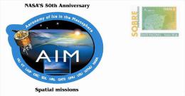 Spain 2013 - Nasa´s 50th Anniversary - Spatial Missions -AIM (Aeronomy Of Ice In The Mesosphere) - Europe