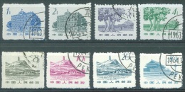 CHINA  - 1962 - USED/OBLIT.   - Mi 675-682 Yv 1432 - 1439  - Lot 13249 - Used Stamps