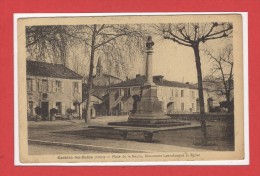 32 - CASTERA Les Bains --  Place Dee La Mairie - Castera