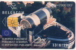 PARLEMENT EUROPEEN Europees  Parlement Collection  Télécarte Belgique Phonecard  (417) - Con Chip