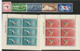 Année 1959  .   2 Blocs-feuillets + 5 Timbres Neufs **  Sans Charnière.  Côte 45,00 € (oiseaux Sarcelle & échasse). - Ungebraucht