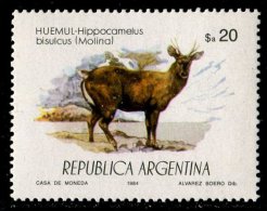 (cl.12 - P.6) Argentine ** N° 1430 (ref. Michel Au Dos) - Cerf  Des Andes - Prix 1 € + Port - Ongebruikt