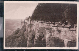 Königstein - Festung - Partie An Der Südseite - Sächsische Schweiz - Koenigstein (Saechs. Schw.)