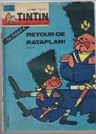 Tintin N°699 Plate-forme Télescopique Pour Les Pompiers - Rataplan - Jaguar Mark X - La Piste Aux étoiles De 1962 - Tintin