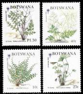 (141) Botswana  1992  Nature / Plants / Flowers / Blumen / Bloemen / Christmas / Noel  ** / Mnh  Michel 539-42 - Botswana (1966-...)