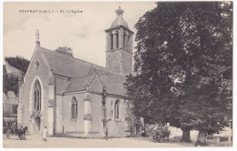 VOUVRAY. - L'Eglise. Attelages à Proximité - Vouvray