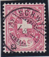 Heimat SZ Schwyz 1885-01-25 Voll-O Auf 10C.Telegraphen-Marke - Telegraafzegels