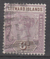 Leeward Islands  Scott No 5  Used    Year  1890 - Leeward  Islands