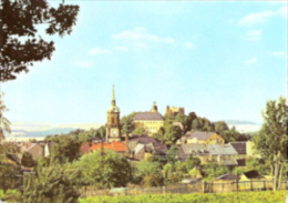 Frauenstein Im Erzgebirge - Blick Zur Stadt Schloß & Burgruine - Frauenstein (Erzgeb.)