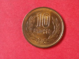 JAPON  10 YEN- AN 47 - 1972      SHOWA        KM.Y.73 A    BRONZE -  SUPERBE - Japon