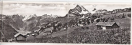 Suisse - Braunwald - Panorama Vom Rubschen - Carte 3 Volets - Braunwald