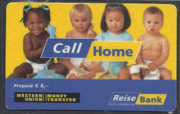 Germany, Prepaid, The 4 Race's Babies With Phone. - [2] Prepaid