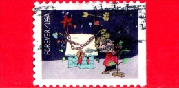 USA - STATI UNITI - Usato - 2015 - Cartoni - Charlie Brown - Natale - Christmas - Forever - Gebruikt