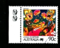 AUSTRALIA - 1991  90c.  BANKING  2 KOALAS  REPRINT  FINE USED - Prove & Ristampe