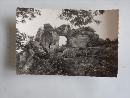 Carte Postale Ancienne : CUBZAC LES PONTS : Les Ruines Du Chateau Des Quatre Fils Aymon - Cubzac-les-Ponts