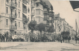 Y Y 468   / C P A  SUISSE  CHAUX-DE-FONDS   CORTEGE HISTORIQUE    ANCIENNE POMPE A FEU - La Chaux