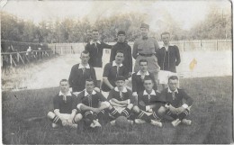 CARTE PHOTO EQUIPE DE FOOTBALL Militaire Du 221ème - Football