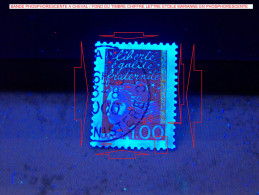 * 1997  N° 3089  A CHEVAL UNE BANDE PHOSPHORESCENTE MARIANNE DE LUQUET   OBLITÉRÉ - Used Stamps