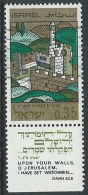 1968 ISRAELE USATO NUOVO ANNO 35 A CON APPENDICE - T3 - Gebraucht (mit Tabs)