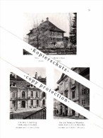 Photographien / Ansichten , 1907 , Stans , Neuenburg , Winterthur , Speicer , Gais Genf , Prospekt , Architektur , Fotos - Gais
