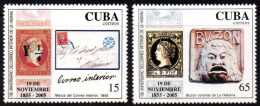 CUBA 2005 - Anniversaire Du Courrier Intérieur De La Havane (2) - Unused Stamps