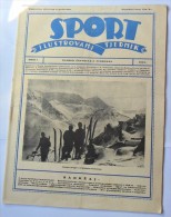 SPORT ILUSTROVANI TJEDNIK 1923 ZAGREB, FOOTBALL, SKI, MOUNTAINEERING ATLETICS,  SPORTS NEWS FROM THE KINGDOM SHS - Libros