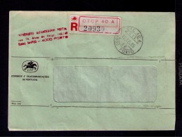 CTCP 40 A Portugal 1985 Cover CTT Entreposto Alfandegário Postal PORTO Sp3726 - Flammes & Oblitérations