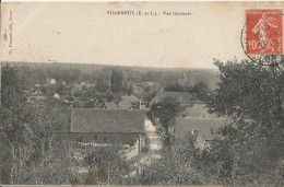 28 Villemeux  Vue Générale    CPA 1919 - Villemeux-sur-Eure