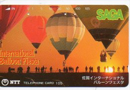 Mongolfiere Coucher De Soleil Ballon Balloon Télécarte  Phonecard  (444) - Sport