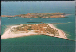 Helgoland - Luftbild - Vorn Die Düne, Dahinter Die Insel - Helgoland