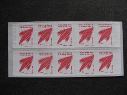 Polynésie:  TB Carnet  N° C 737a 2 , Neuf XX. - Postzegelboekjes