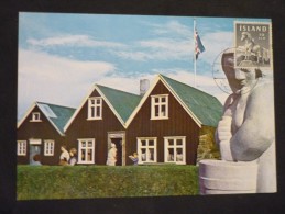 Carte Postale Arbaer / The Municipal Museum Reyjavik 1966 - Briefe U. Dokumente