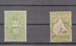Bayern, Gebührenmarke Und Stempelmarke, Ca. 1900 - Other & Unclassified