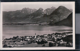 Sankt Gilgen - Am Abersee - Im Hitergrund Rettenkogel, Sparber Und Pleckwand - St. Gilgen