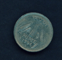 INDIA  -  1996  1r  Circulated Coin - Indien