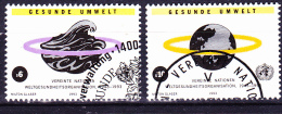 UNO Wien Vienna Vienne - WHO (Mi.Nr. 147/8) 1993 - Gest. Used Obl. - Gebraucht