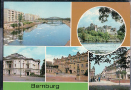 Bernburg - Saale - Mehrbildkarte - Bernburg (Saale)