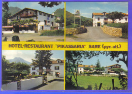 Carte Postale 64. Sare Café-hotel-restaurant *Pikassaria*  Trés  Beau Plan - Sare