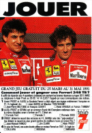 - FERRARI - Bulletin De Jeu 1991 - A. Prost - J. Alési - - Automovilismo - F1