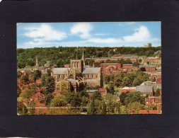 58065   Regno Unito,   Winchester  Cathedral  From  St. Giles"s  Hill,  VG  1967 - Winchester