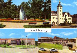 Freiberg In Sachsen - Mehrbildkarte 8 - Freiberg (Sachsen)