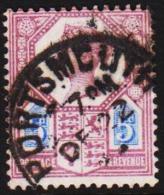 1887 - 1892. Victoria 5 D.  (Michel: 93) - JF191675 - Non Classificati