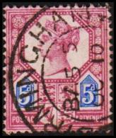 1887 - 1892. Victoria 5 D.  (Michel: 93) - JF191676 - Non Classificati