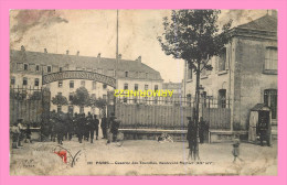 CPA  PARIS Caserne Des Tourelles Boulevard Mortier - Paris (20)