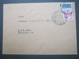 1949 ,  GROSSENGSTIGEN  über  Reutlingen, Klarer   Stempel ( Sondertype )auf Brief - Other & Unclassified