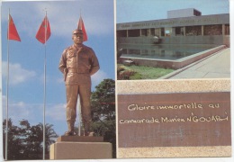 République Populaire Du Congo Brazzaville : Statue Marien N'Gouabi Et Le Mausolée "gloire Immortelle" N°025/81 Publi-con - Brazzaville
